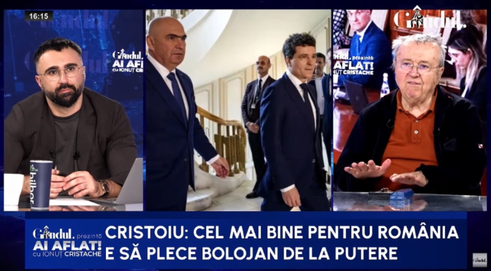 Ce apreciază Cristoiu la Bolojan, în prag de plecare