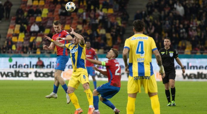 Superliga de fotbal programează vineri două meciuri. Derby în play-out: FCSB – Petrolul