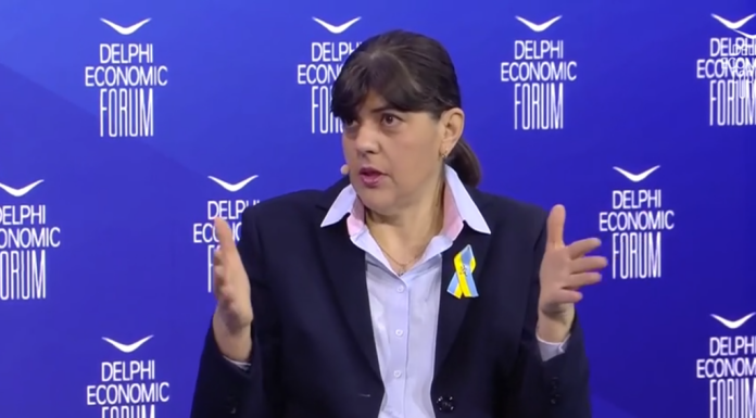 Laura Codruța Kovesi, la Forumul Economic Delphi: „OPEKEPE este un acronim pentru corupție, nepotism și clientelism”