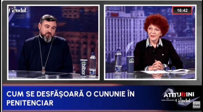 Cătălin Caucă: „Rânduiala slujbei este exact ca în libertate, ca afară”