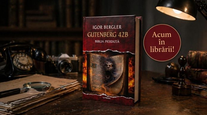 „Gutenberg 42 B" de Igor Bergler, continuarea fenomenului editorial „Biblia pierdută", este în librării