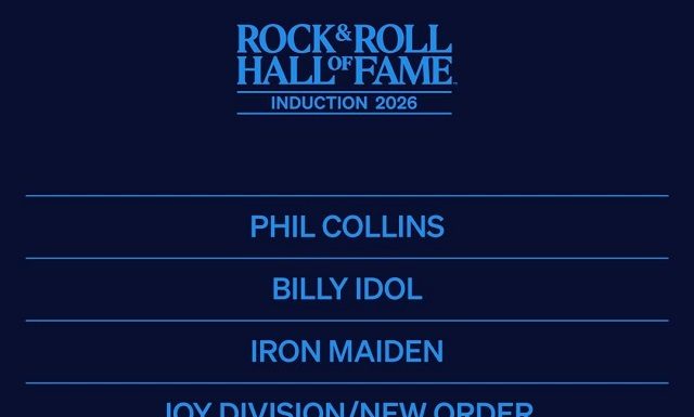 Rock and Roll Hall of Fame – Phil Collins, Oasis, Iron Maiden, Sade şi Wu-Tang Clan se numără printre cei care vor fi incluşi în 2026