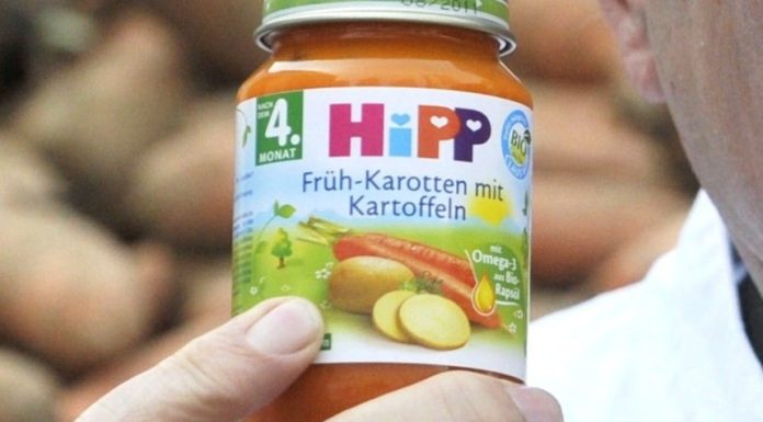 Otravă pentru şobolani descoperită într-un borcan de hrană pentru bebeluşi HiPP în Austria