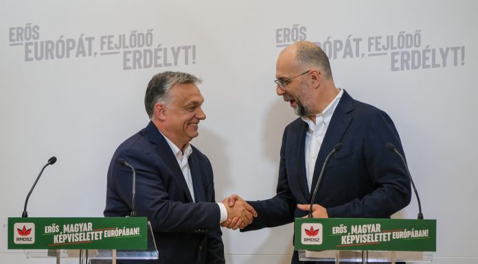 Kelemen Hunor, alături de Viktor Orbán în ultima zi de campanie. Liderul UDMR, numit „șeful ardelenilor” de premierul maghiar