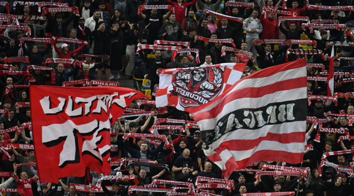 Jandarmii au dat cu spray lacrimogen în tribune la meciul Dinamo-Rapid. Ce s-a întâmplat