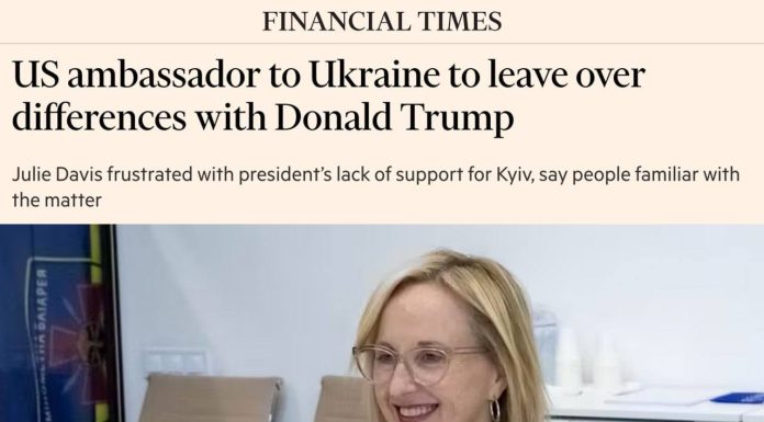 Ambasadoarea SUA în Ucraina îşi va da demisia