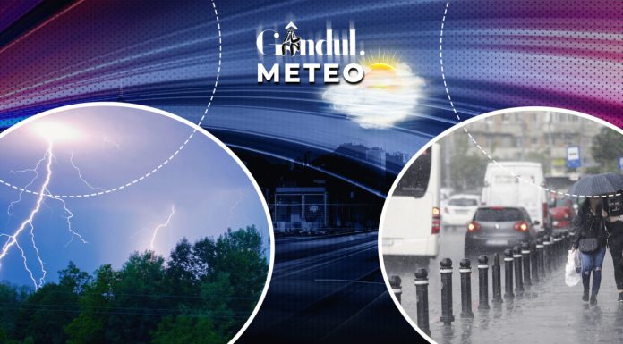 Vremea se schimbă radical. În ce regiuni din România va ploua cu găleata. Meteorologii ANM dau detalii în exclusivitate pentru Gândul