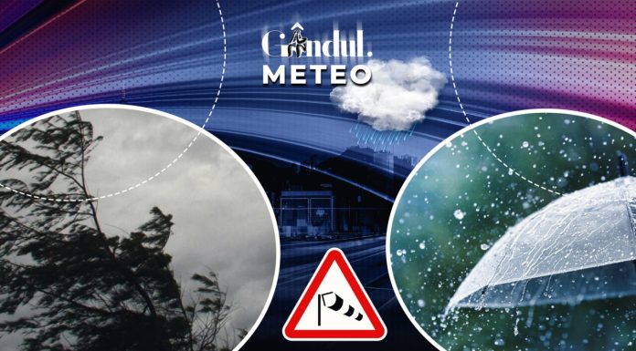 Temperaturi scăzute pentru sfârșit de aprilie. Unde plouă și unde ninge. ANM, prognoză de ultimă oră pentru Gândul