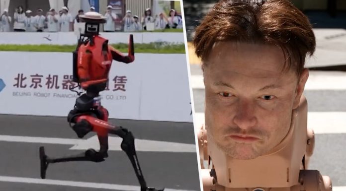 Roboții sunt noua eră. Unul a bătut recordul mondial la maraton, altul se plimbă pe străzile din SUA în formă de câine cu chipul lui Elon Musk