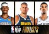 Trei baschetbaliști din afara Statelor Unite ale Americii, finaliști pentru titlul de MVP în NBA