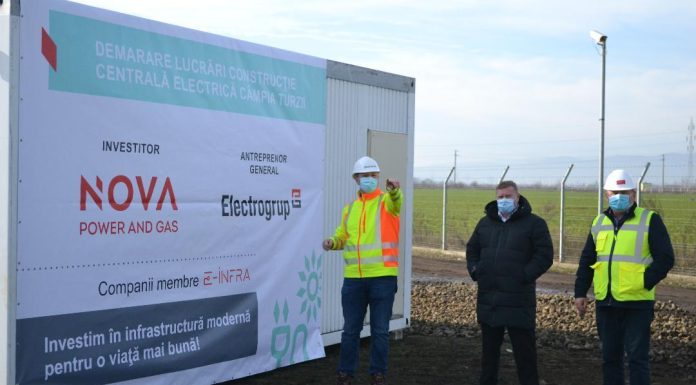 VIDEO Turbine de mare tonaj au intrat în România pentru proiectul anului lansat de Nova Power&Gas, la Câmpia Turzii