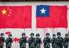 Un ministru taiwanez vizitează o insulă disputată cu China pentru exerciții militare de amploare