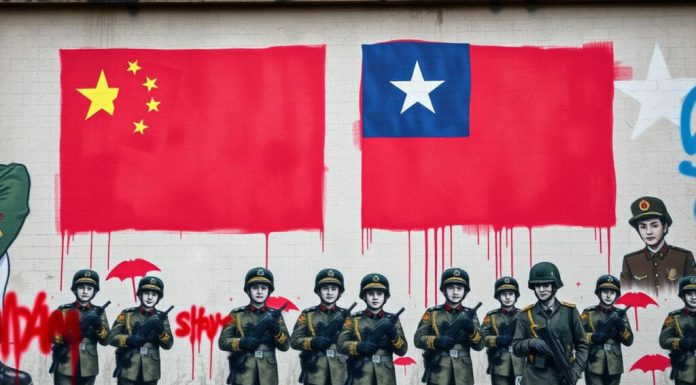 Un ministru taiwanez vizitează o insulă disputată cu China pentru exerciții militare de amploare