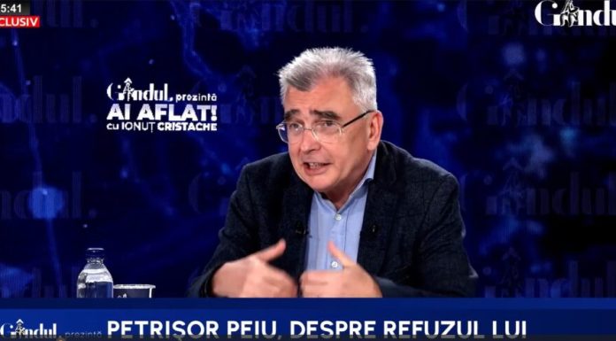 Peiu, despre Nicușor Dan: La 50 de ani, înveți să te stăpânești să nu mai faci gesturi precum scobitul în nas