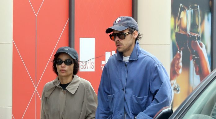 Actriţa Zoe Kravitz şi superstarul pop Harry Styles s-au logodit