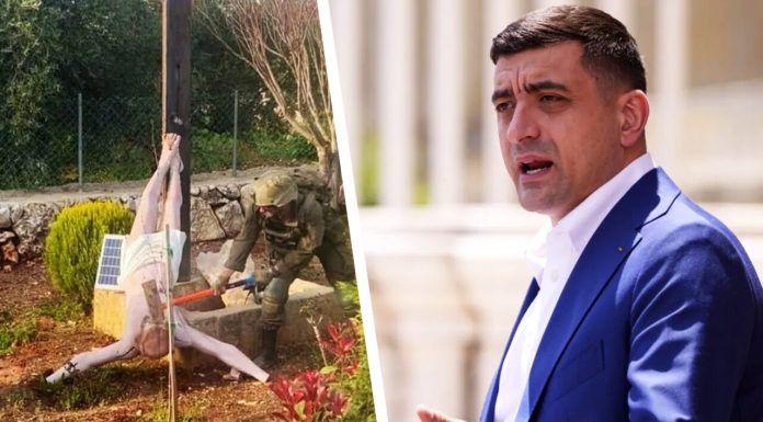 Prima reacție publică din România la distrugerea statuii lui Iisus Hristos, în Liban. Ce a spus George Simion
