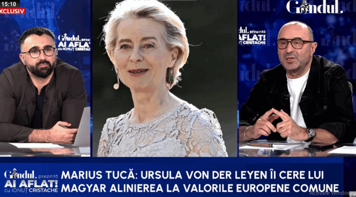 De ce pune Bruxelles-ul presiune pe Peter Magyar. Marius Tucă: Ursula a mirosit ceva/Valorile ei sunt cenzura și lipsa libertății de exprimare