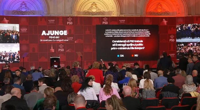 PSD a votat retragerea sprijinului politic premierului Ilie Bolojan, cu 97,7% din voturi