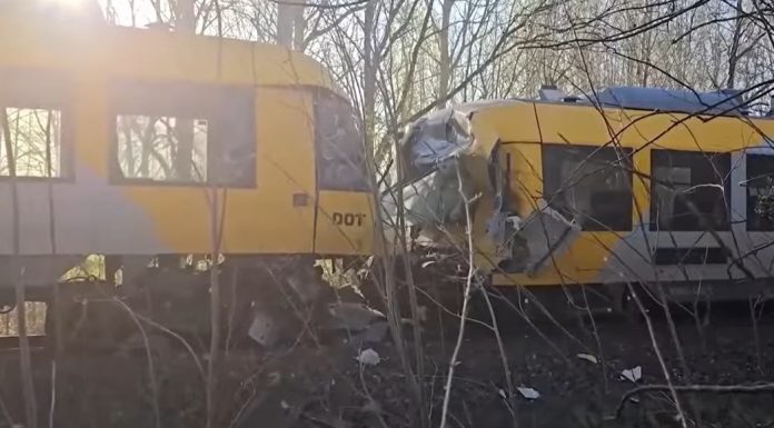 Doi români au fost implicați în accidentul feroviar din Danemarca VIDEO