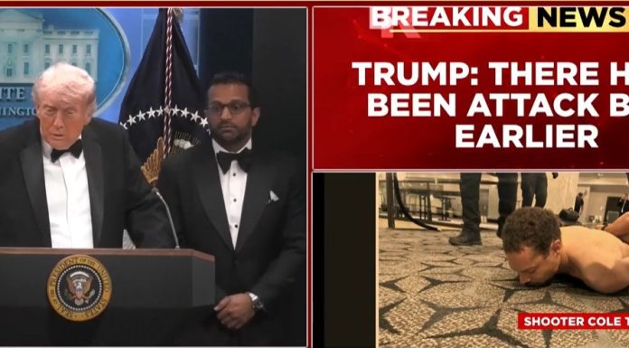 ULTIMA ORĂ VIDEO Focuri de armă la Cina Corespondenților Casei Albe. Donald și Melania Trump au fost evacuați. Suspectul, prins