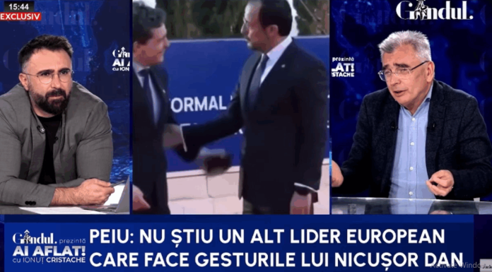 După Simion, și Peiu îl atacă pe Nicușor Dan: Are un comportament bizar/Unde se mai vede în Europa?