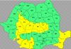 ANM: Vremea se răceşte accentuat în următoarele trei zile/ Ploaie, vânt puternic şi ninsori la munte/ Rafale de până la 100 km/h în zona montană înaltă