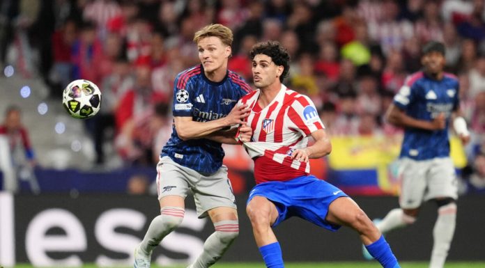 Atlético Madrid – Arsenal 1-1. Un meci decis de două penalty-uri: englezii au condus la pauză, spaniolii au dominat repriza a doua