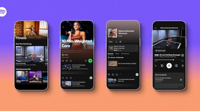 Spotify este și serviciu de fitness acum