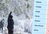 Tabel ninsori | Care sunt cele 11 localități din România în care se întorc ninsorile + pe ce dată ninge, potrivit meteorologilor ANM și Accuwearther