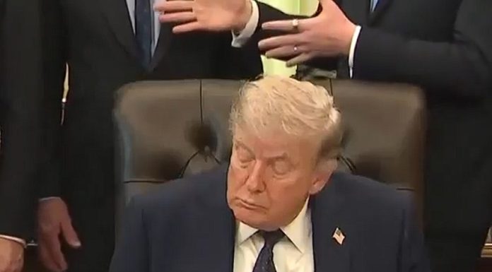 Trump picoteşte din nou, în plină conferinţă de presă la Casa Albă. ”Trump a adormit la volan”, îl ironizează Gavin Newsom