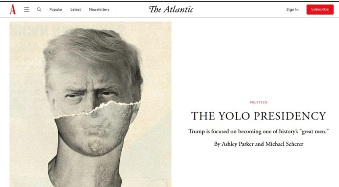 Trump se consideră ”cel mai puternic om din toate timpurile” şi se plasează alături de cei mai mari cuceritori din istorie, dezvăluie The Atlantic