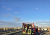 Grav accident pe A1, pe sensul Sibiu – Alba. Traficul rutier este blocat total