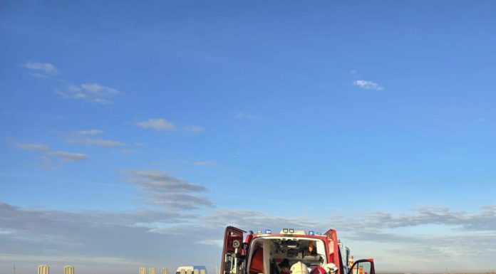 Grav accident pe A1, pe sensul Sibiu – Alba. Traficul rutier este blocat total