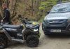 Vâlcea: Doi tineri de 20 de ani, o fată şi un băiat, au căzut cu ATV-ul într-un pârâu, de la în înălţime de 8 metri