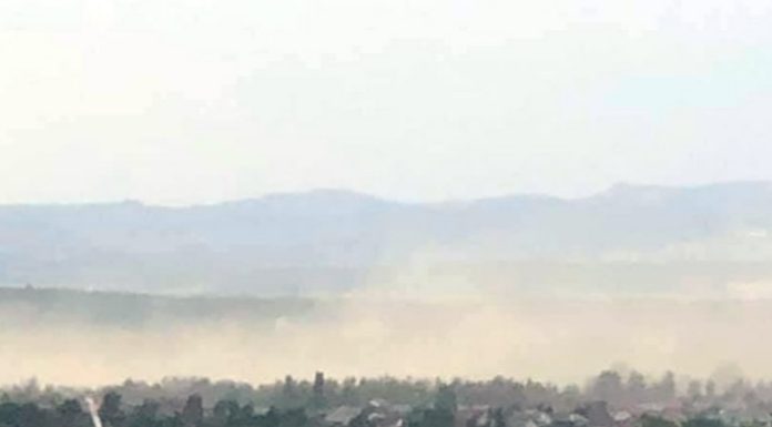 Avertisment în Maramureș. Praful de steril, purtat de vânt spre Baia Mare