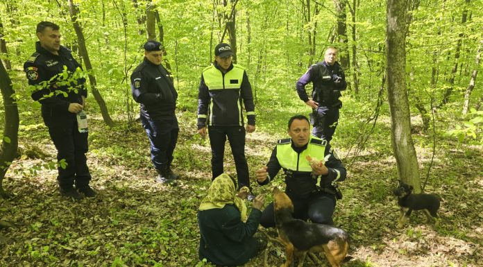 Botoşani: Femeie de 94 de ani, dispărută de acasă de două zile, găsită teafără într-o pădure la cinci kilometri de locuinţă / Ea era însoţită de doi dintre câinii săi / În căutări au fost folosite şi drone dotate cu termoviziune – FOTO