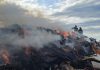 Incendiu puternic la depozitul de deșeuri Țuțora: șeful Gărzii de Mediu Iași explică intervenția și cauzele