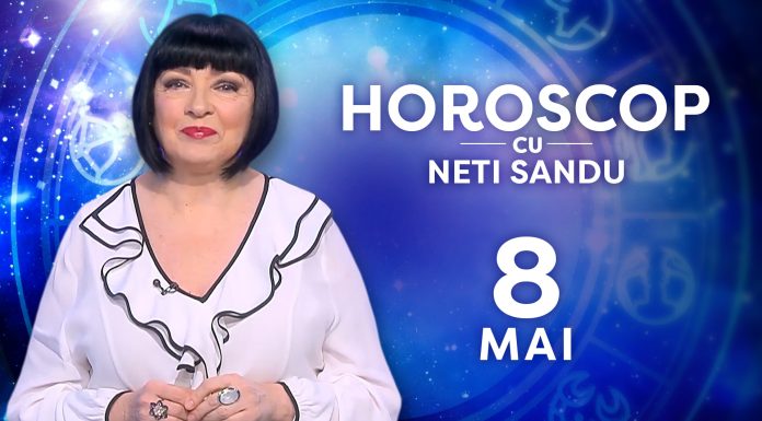 Horoscop 8 mai 2026, cu Neti Sandu. Zodia care își poate rezolva o problemă sentimentală