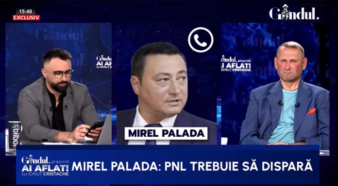 Sociologul Mirel Palada, necruțător: „PNL trebuie să dispară / a făcut mult rău României”