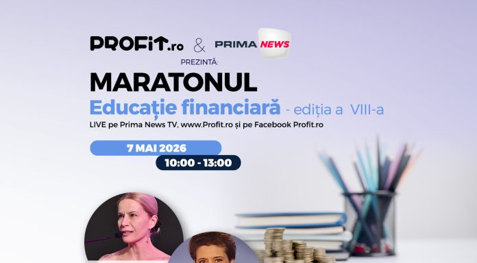 MÂINE Maratonul de Educație Financiară ediția a VIII-a – Cum îți gestionezi veniturile, economiile și datoriile într-un context economic incert? Cum pot deveni investițiile accesibile publicului larg? Cum ne pregătim financiar pentru viitor?
