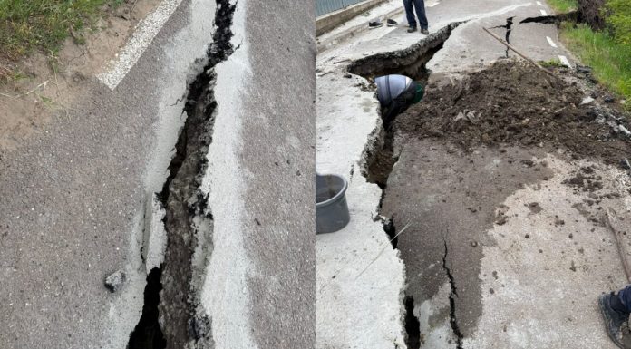 Dezastru în Vaslui: Alunecări de teren masive lasă gospodăriile izolate și blochează accesul în localitatea Dodești