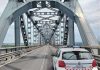 Traficul rutier pe podul Giurgiu-Ruse, dirijat prin piloți
