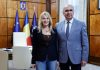 Premierul interimar Ilie Bolojan a primit-o la Palatul Victoria pe Nadia Comăneci: Întreaga carieră a Nadiei Comăneci inspiră şi motivează. Îi mulţumesc pentru ceea ce a făcut pentru România şi pentru că a fost un ambasador al ţării noastre în lume!