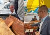 Controale și sancțiuni în Târgul Obor Mangalia. Comisarii de la Protecția Consumatorilor au descoperit cuie ruginite în carne