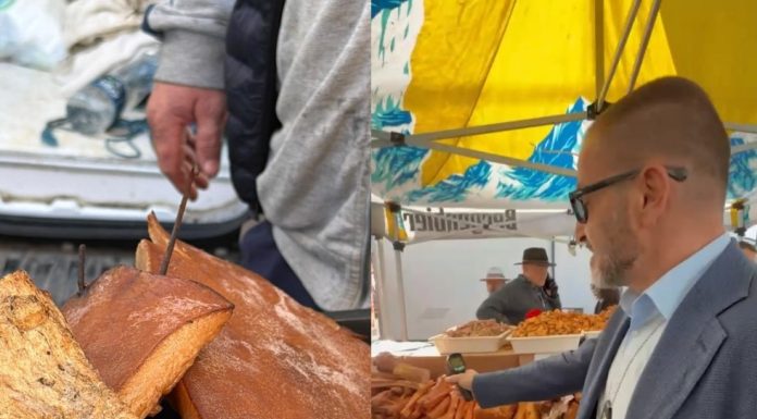 Controale și sancțiuni în Târgul Obor Mangalia. Comisarii de la Protecția Consumatorilor au descoperit cuie ruginite în carne