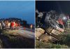 Tragedie pe DN 66. Șoferul unui TIR a murit după ce s-a izbit de un autoturism