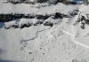 Avalanșă în Bucegi, pe Valea Coștilei. O persoană prinsă sub stratul de zăpadă