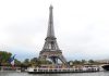 O replică a Turnului Eiffel, construită într-un sat din Kazahstan. A fost un cadou pentru comunitate | VIDEO