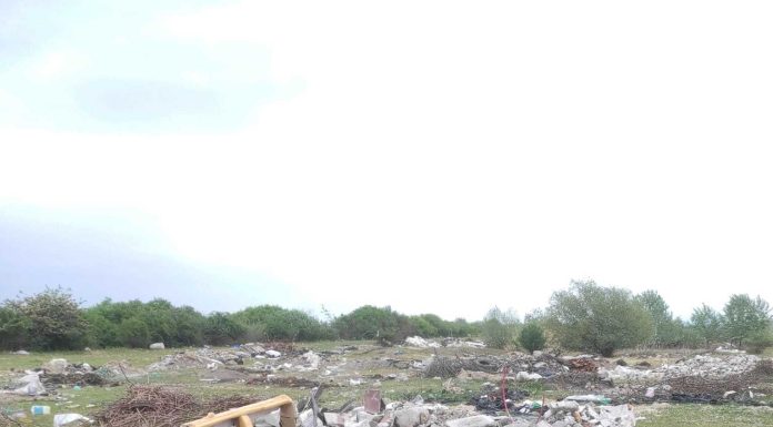Depozite ilegale de deşeuri pe mai mult de patru hectare, descoperite de Garda de Mediu în judeţul Arad / Primăria Apateu trebuie de cureţe zona cel târziu până în 6 iunie – FOTO