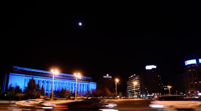 Palatul Victoria va fi iluminat în culorile UE de Ziua Europei